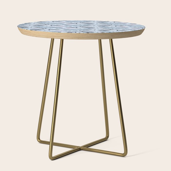 CETACEANS POSTER beige and text Side Table Gallery Image 1