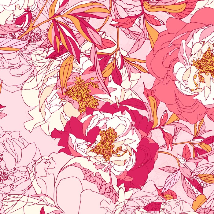 Pink flowers of peonies Coffee Mug Gallery Image 2