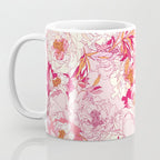 Pink flowers of peonies Coffee Mug Gallery Image 3