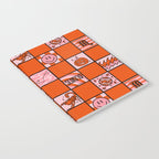Scorpio Checkered Print Notebook Gallery Image 2