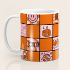 Scorpio Checkered Print Coffee Mug Gallery Image 3