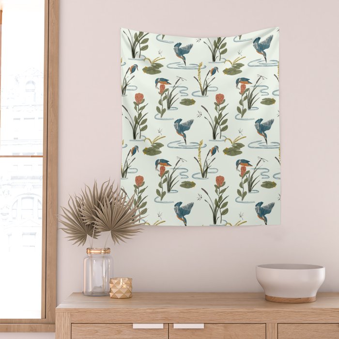 Flying Jewels Wall Tapestry Gallery Image 2