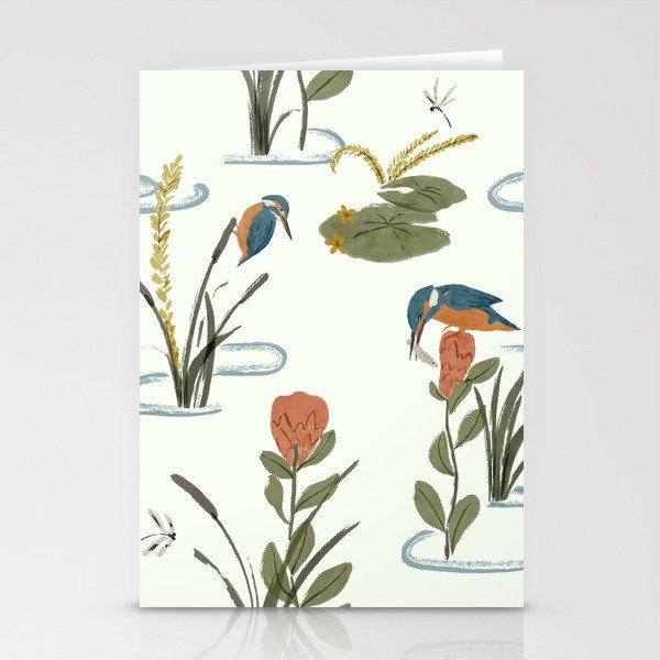 Flying Jewels Stationery Card Gallery Image 2