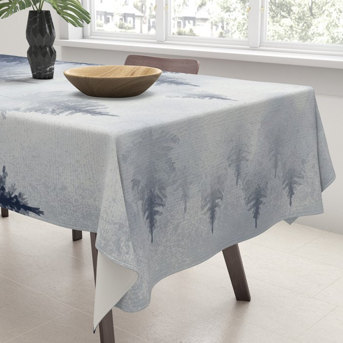 Foggy Forest 2 Tablecloth Gallery Image 3