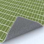 Olive Green Grid | PATTERN 05: The Retro Edition Rug Gallery Image 4