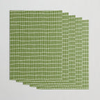 Olive Green Grid | PATTERN 05: The Retro Edition Wrapping Paper Gallery Image 3