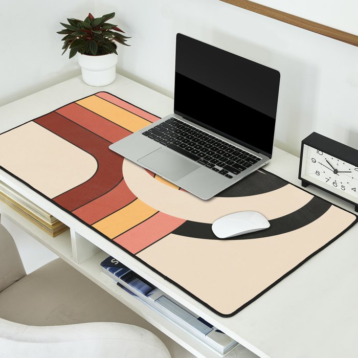 Geometric Abstraction 60 Desk Mat Gallery Image 2