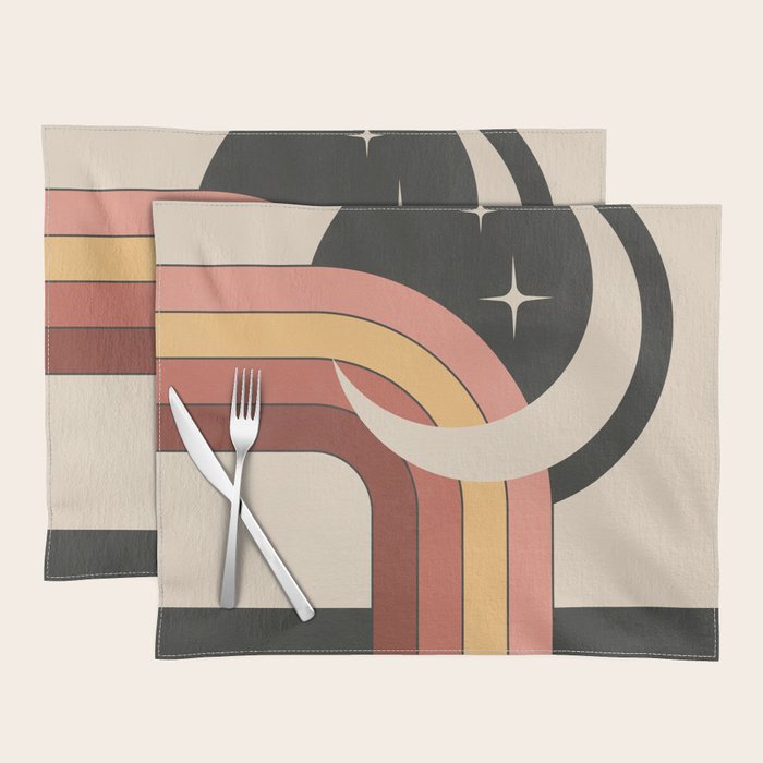 Geometric Abstraction 60 Placemat Gallery Image 1