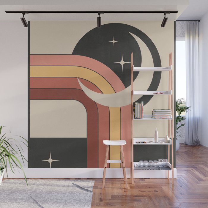 Geometric Abstraction 60 Wall Mural Gallery Image 1