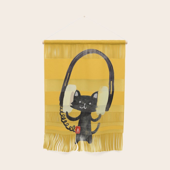 I Love Huge Headphone Wall Hanging Gallery Image 1