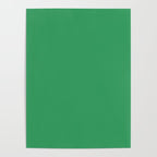 KELLY GREEN SOLID COLOR Poster Gallery Image 4