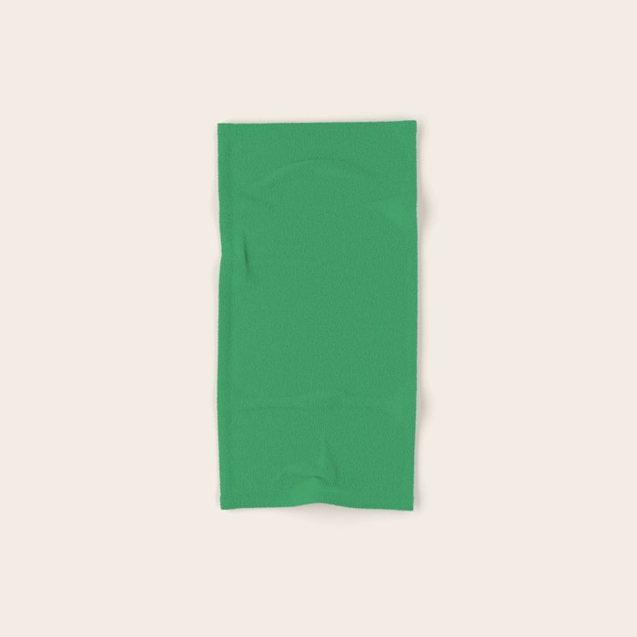 KELLY GREEN SOLID COLOR Bath Towel Gallery Image 1