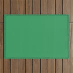 KELLY GREEN SOLID COLOR Outdoor Rug Gallery Image 1