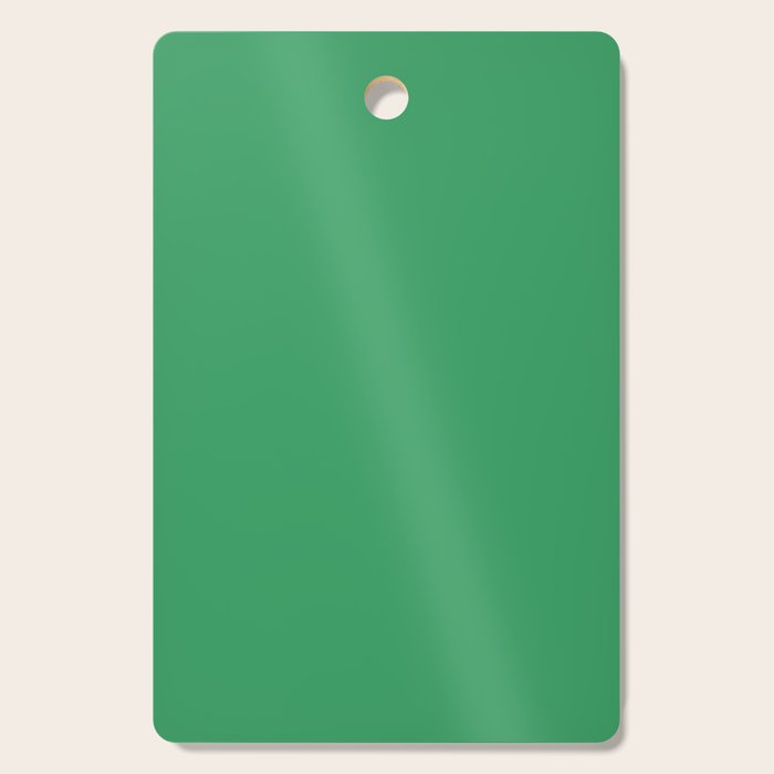 KELLY GREEN SOLID COLOR Cutting Board Gallery Image 1
