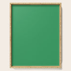KELLY GREEN SOLID COLOR Serving Tray Gallery Image 1