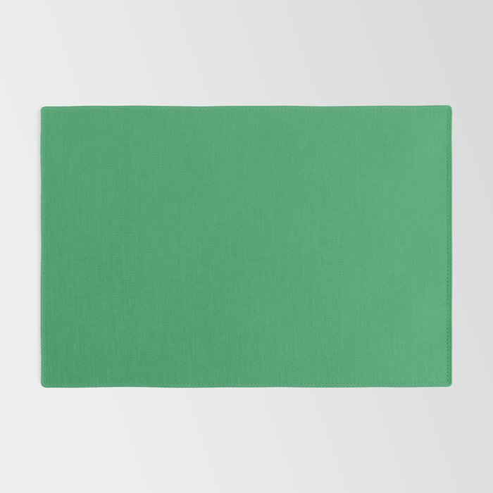 KELLY GREEN SOLID COLOR Rug Gallery Image 2