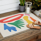 Collage I: Matisse Color Series | Mid-Century Edition Outdoor Rug Gallery Image 2