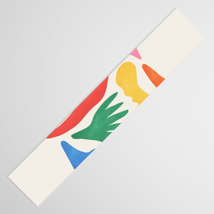 Collage I: Matisse Color Series | Mid-Century Edition Table Runner Gallery Image 3