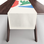 Collage I: Matisse Color Series | Mid-Century Edition Table Runner Gallery Image 1