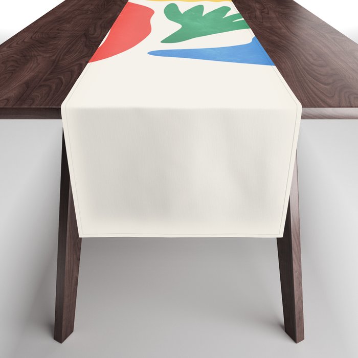 Collage I: Matisse Color Series | Mid-Century Edition Table Runner Gallery Image 1