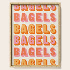 BAGELS BAGELS BAGELS Serving Tray Gallery Image 1