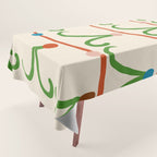 Colorful Dots Tablecloth Gallery Image 1