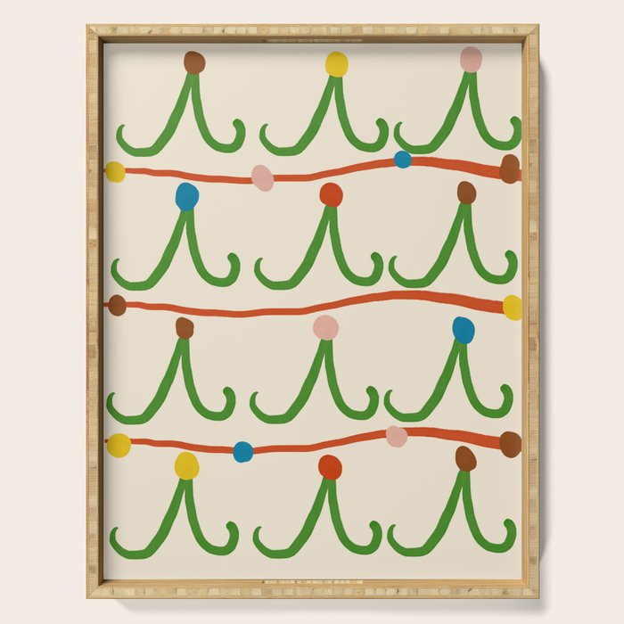 Colorful Dots Serving Tray Gallery Image 1