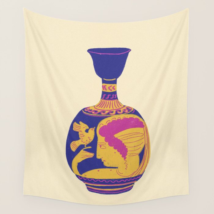 Roman vase Wall Tapestry Gallery Image 4