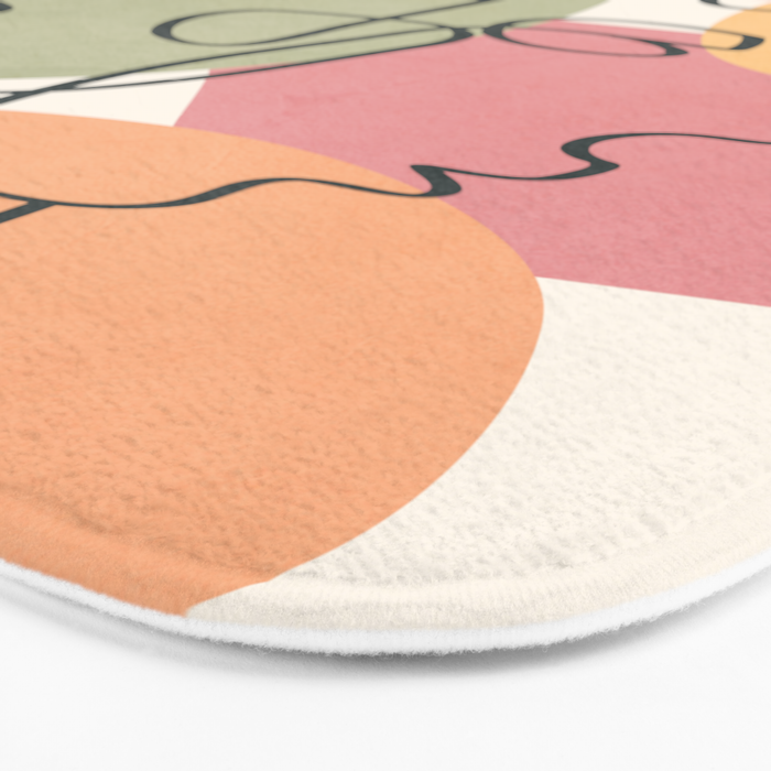 Abstract Profiles 04 Bath Mat Gallery Image 3