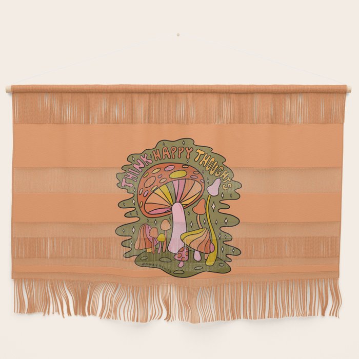 Think Happy Thoughts Wall Hanging Gallery Image 1