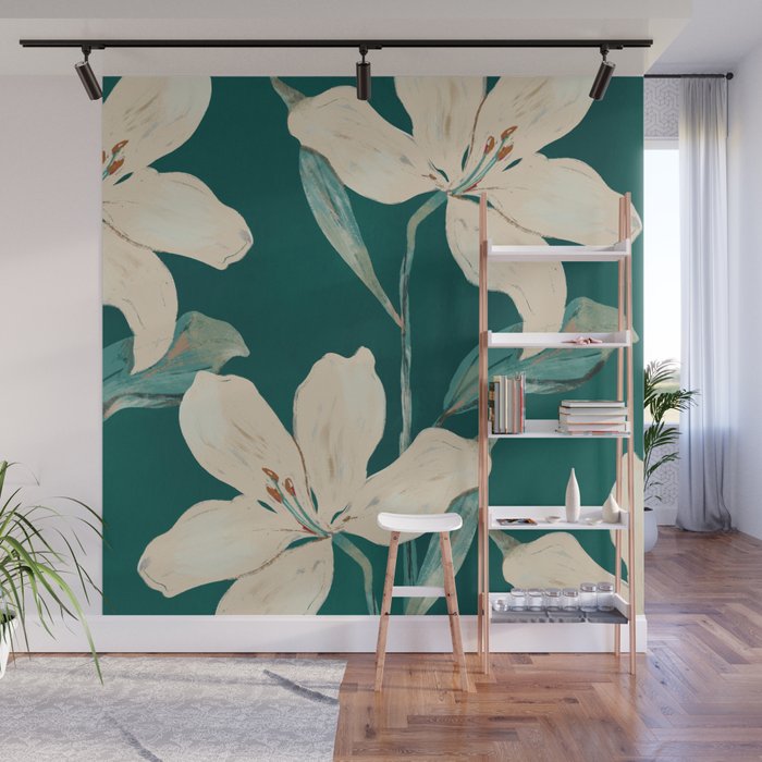 Spring Flowers 2 Wall Mural Gallery Image 1