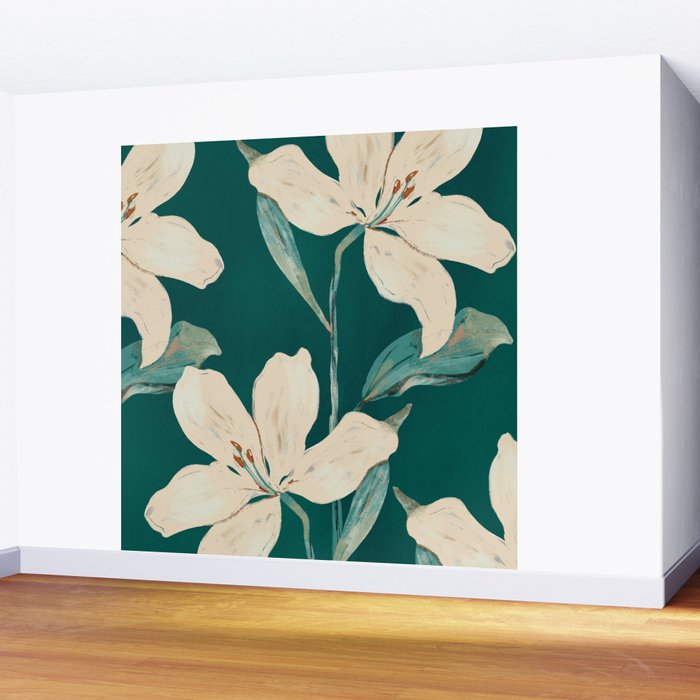 Spring Flowers 2 Wall Mural Gallery Image 2