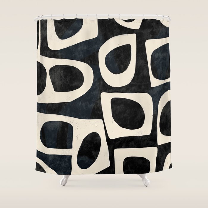 Shadowed Forms Shower Curtain Gallery Image 1