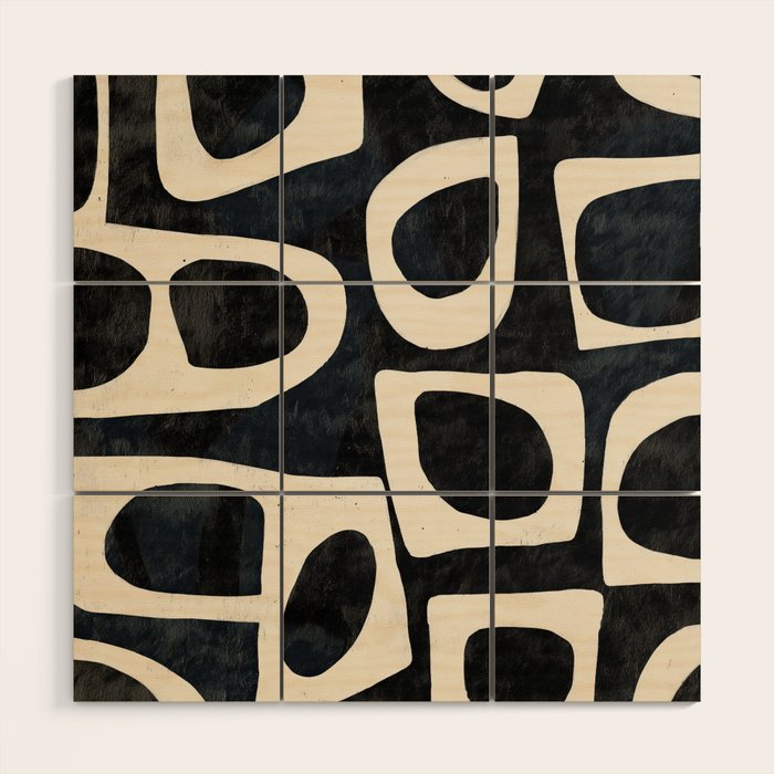 Shadowed Forms Wood Wall Art Gallery Image 1