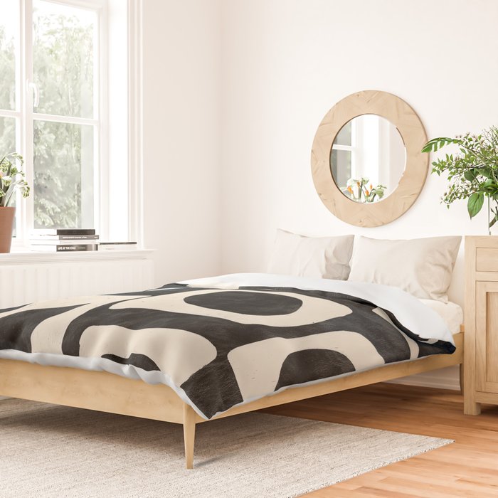 Shadowed Forms Duvet Cover Gallery Image 2