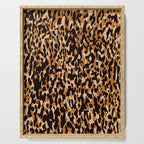 Animal Print Leopard Pattern Serving Tray Gallery Image 1