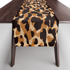 Animal Print Leopard Pattern Table Runner Gallery Image 1
