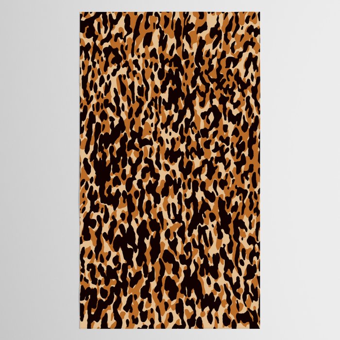 Animal Print Leopard Pattern Tablecloth Gallery Image 2