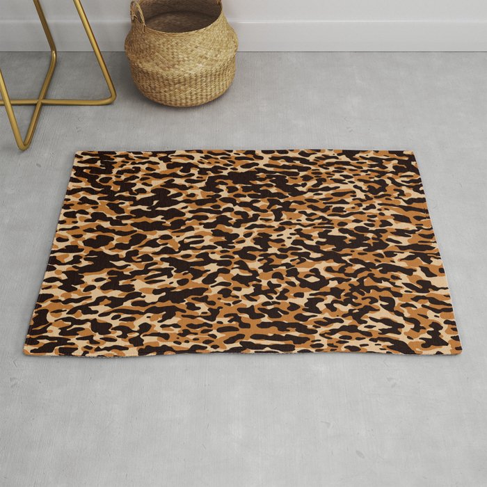 Animal Print Leopard Pattern Rug Gallery Image 1