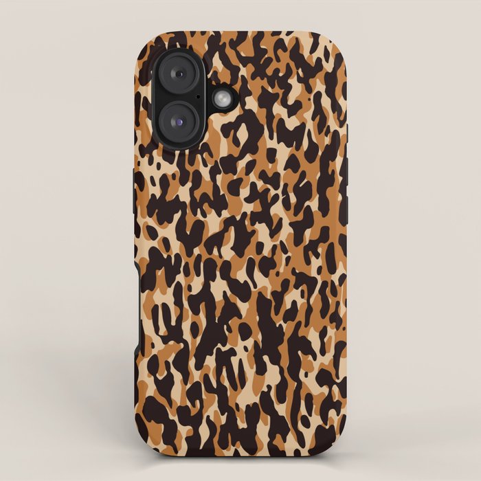 Animal Print Leopard Pattern iPhone Case Gallery Image 1