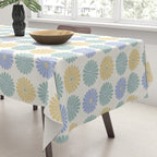 Retro Summer Daisies IV Tablecloth Gallery Image 3