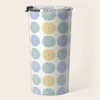Retro Summer Daisies IV Travel Mug Gallery Image 3
