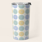 Retro Summer Daisies IV Travel Mug Gallery Image 2