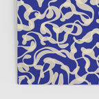Playful strokes #1 / Beige on Blue Poster Gallery Image 3