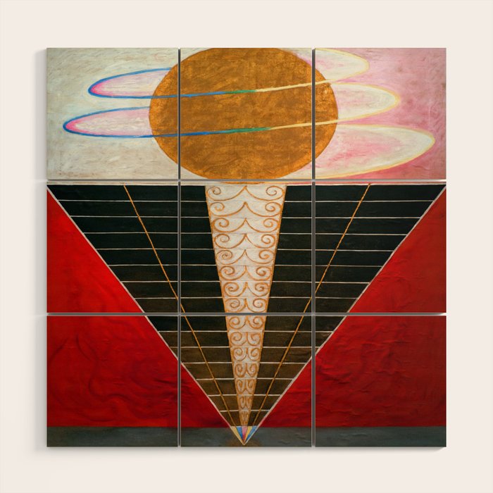 Hilma af Klint Atlarpiece II Wood Wall Art Gallery Image 1