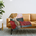 Hilma af Klint Atlarpiece II Throw Blanket Gallery Image 1