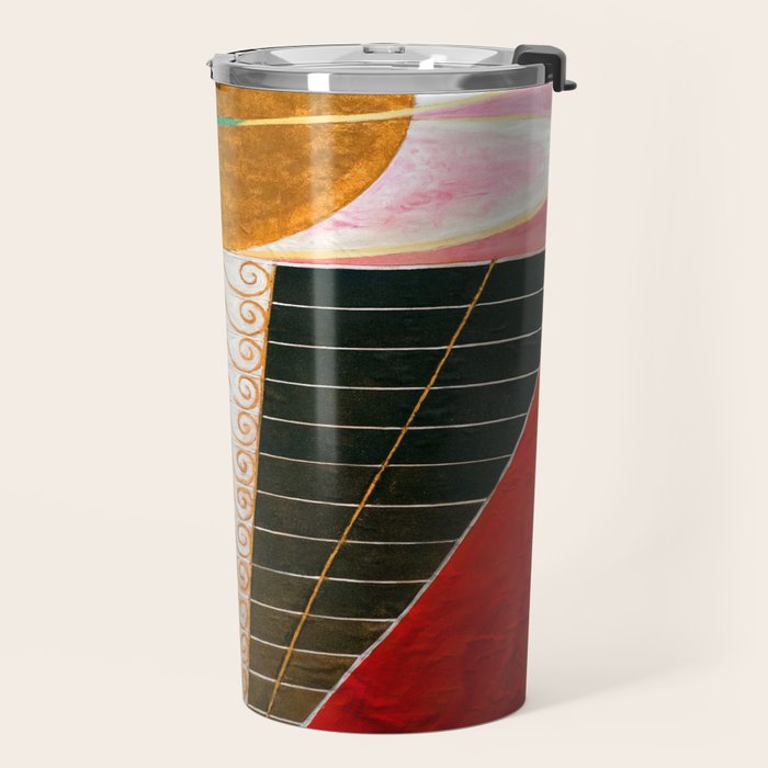 Hilma af Klint Atlarpiece II Travel Mug Gallery Image 2
