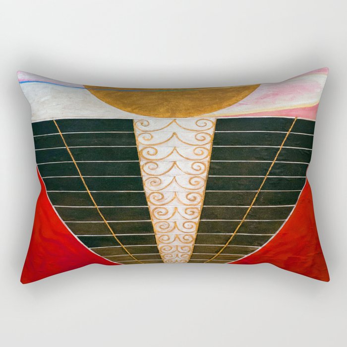 Hilma af Klint Atlarpiece II Rectangular Pillow Gallery Image 2