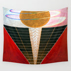 Hilma af Klint Atlarpiece II Wall Tapestry Gallery Image 4