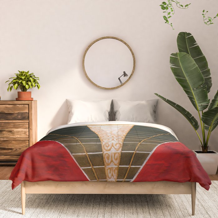 Hilma af Klint Atlarpiece II Comforter Gallery Image 3